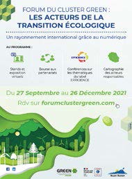 Le cluster du Groupement régional des entreprises engagées pour l’environnement (Green) a choisi le digital pour faire vivre plus longtemps son forum